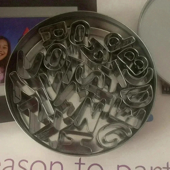 5 for $20 bundle item -Alphabet cutters - Picture 3 of 4